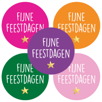 Kadostickers | Fijne feestdagen