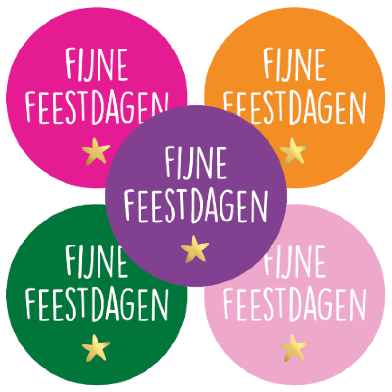 Kadostickers | Fijne feestdagen