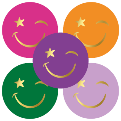 Kadostickers | Funky smiley