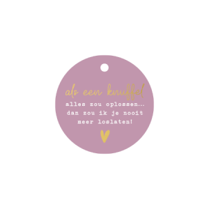 Cadeaulabels | Als een knuffel