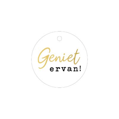 Cadeaulabels | Geniet ervan