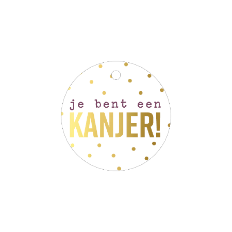 Cadeaulabels | Kanjer