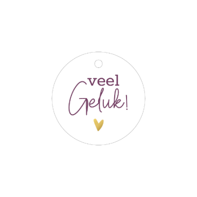 Cadeaulabels | Veel geluk