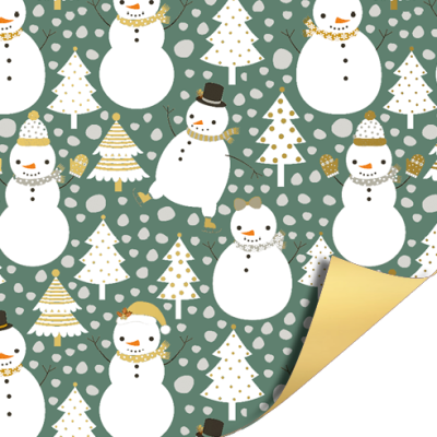 Inpakpapier 70 CM | Snowman