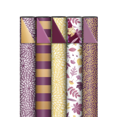 Inpakpapier 70 CM | Mauve 5pack