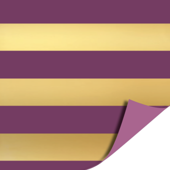 Inpakpapier 70 CM | Stripes mauve