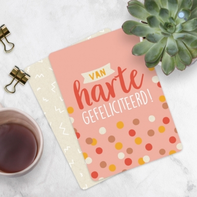 Kaarten | Van harte gefeliciteerd Kaarten | Van harte gefeliciteerd