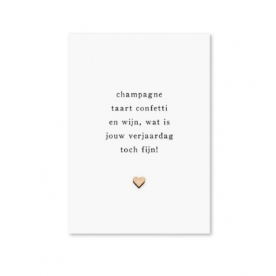 Kaarten | Champagne verjaardag Kaarten | Champagne verjaardag