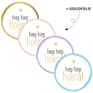 Kadostickers | Hiep hiep hoera KP