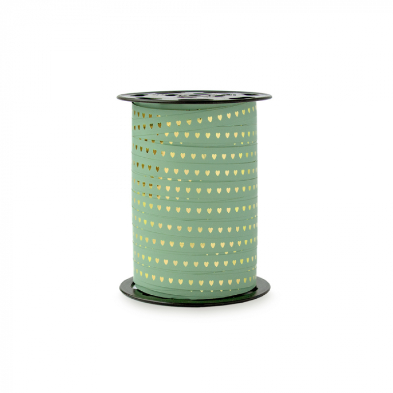 Krullint | Heart misty green