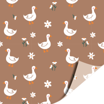 Inpakpapier 70 CM | Goose brown
