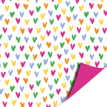 Inpakpapier 70 CM | Hearts