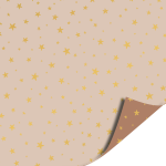 Inpakpapier 70 CM | Little stars beige