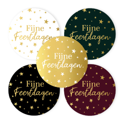 Kadostickers | Fijne feestdagen '25