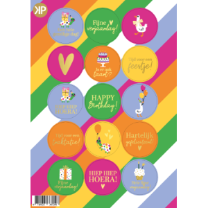 Stickervel | Feest '25