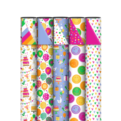 Inpakpapier 70 CM | Party time Inpakpapier 70 CM | Party time