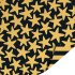 Inpakpapier 70 CM | Stars black