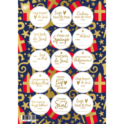 Stickervel | Sinterklaas '25