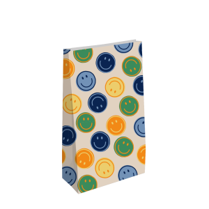 Kraft blokzak | Smiley green