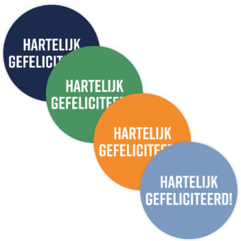 Kadostickers | Hartelijk gefeliciteerd 4