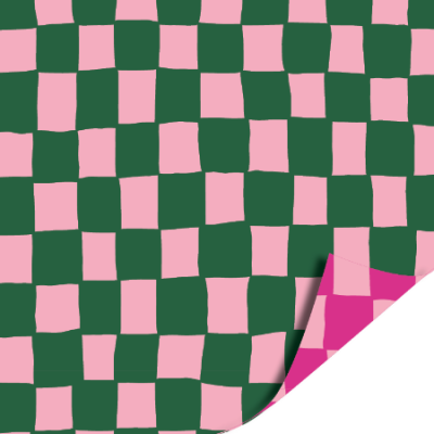 Inpakpapier 70 CM | Handdraw green