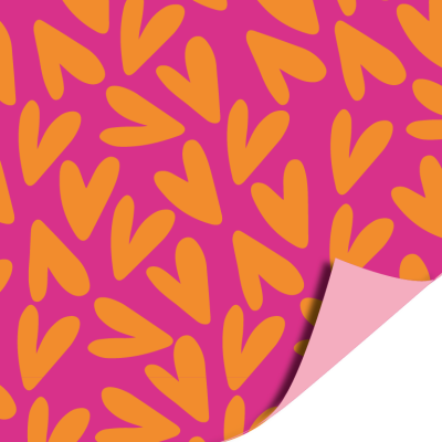 Inpakpapier 30 CM | Lovely hearts Inpakpapier 30 CM | Lovely hearts