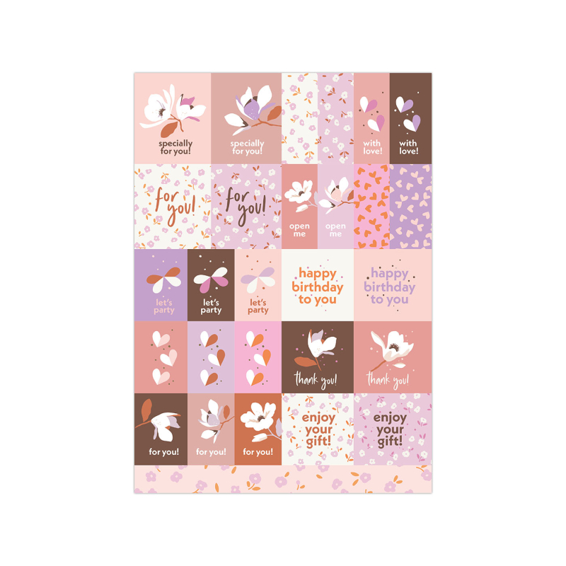 Stickervel | Warm