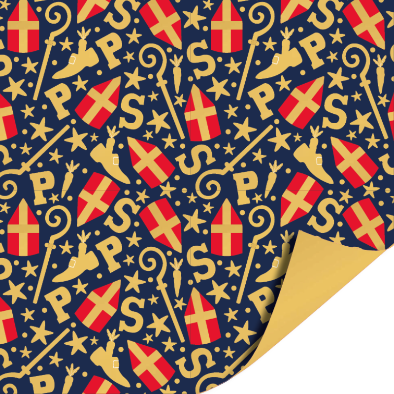 Inpakpapier 30 CM | Sint Letter