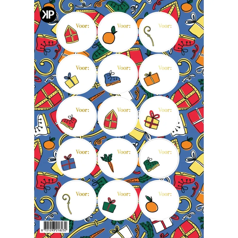 Stickervel | Sinterklaas Pret