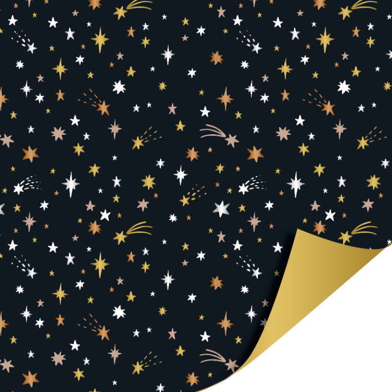 Inpakpapier 30 CM | Shiny Stars