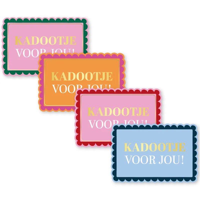 Kadostickers | Kadootje postzegel