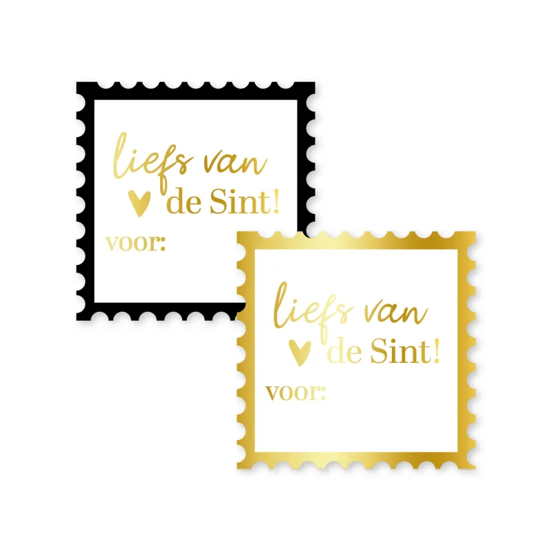 Kadostickers | Sinterklaas Postzegel