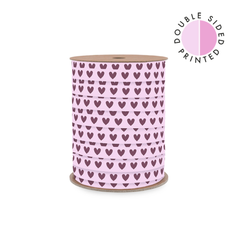 Krullint | Hearts Pastel Pink