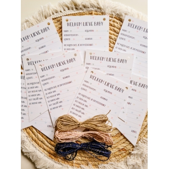 Invulkaarten | Babyshower