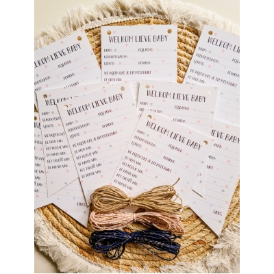 Invulkaarten | Babyshower