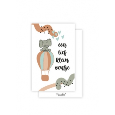 Kaarten mini | Lief klein ventje