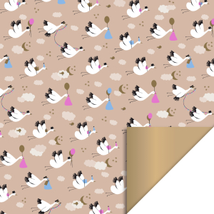 Inpakpapier 30 CM | Baby bird