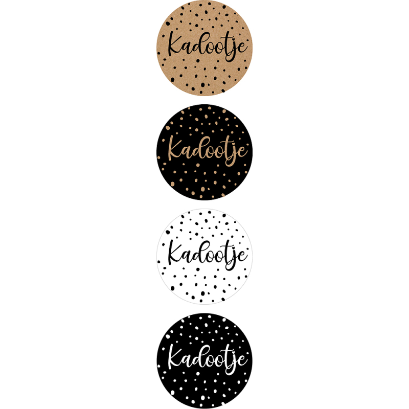 Kadostickers | 4 kadootje