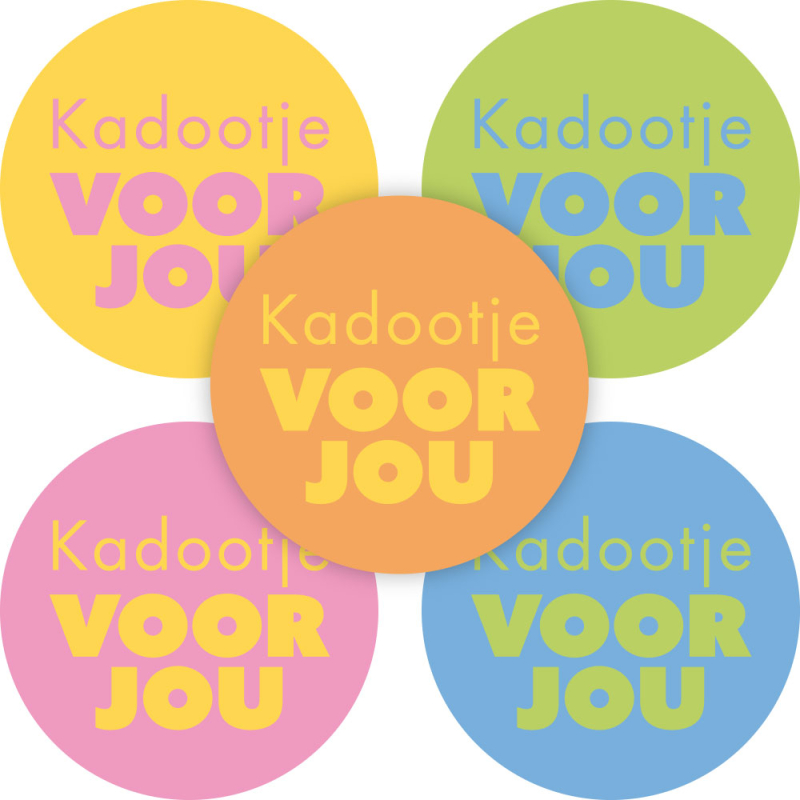 Kadostickers | Kadootje voor jou