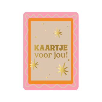 Ansichtkaart | Kaartje voor jou