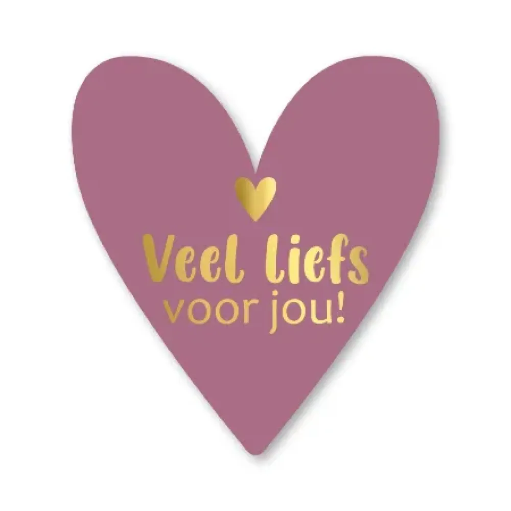 2026 Ansichtkaart | Veel liefs voor jou