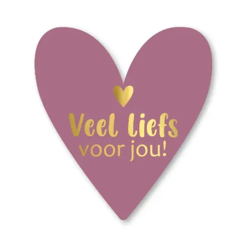 2026 Ansichtkaart | Veel liefs voor jou