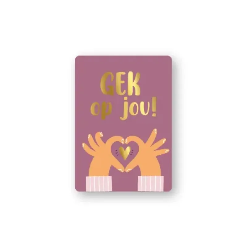 2026 Kaarten mini | Gek op jou