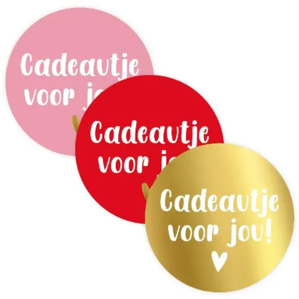 2026 Kadostickers | Cadeautje voor jou '26