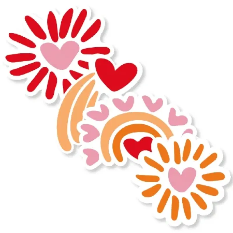 2026 Kadostickers | Verliefd