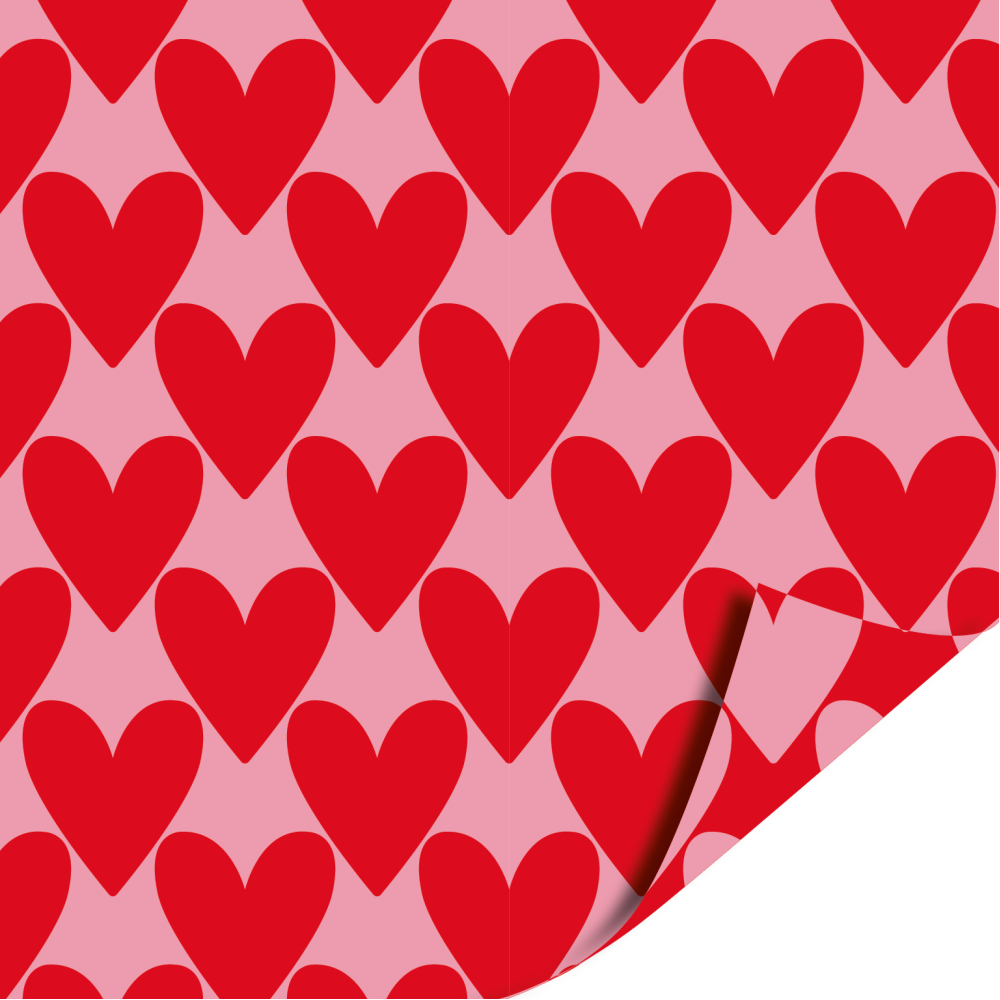 Inpakpapier 70 CM | Hearts
