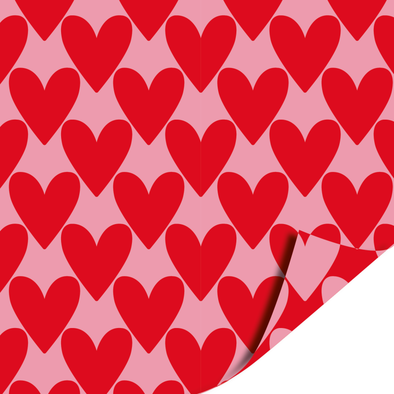 Inpakpapier 70 CM | Hearts