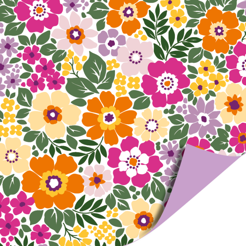 Inpakpapier 30 CM | Summer flowers
