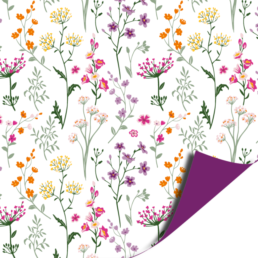 Inpakpapier 70 CM | Wild flowers