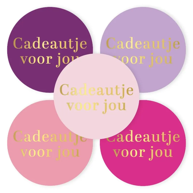 Kadostickers | Cadeautje voor jou 5x
